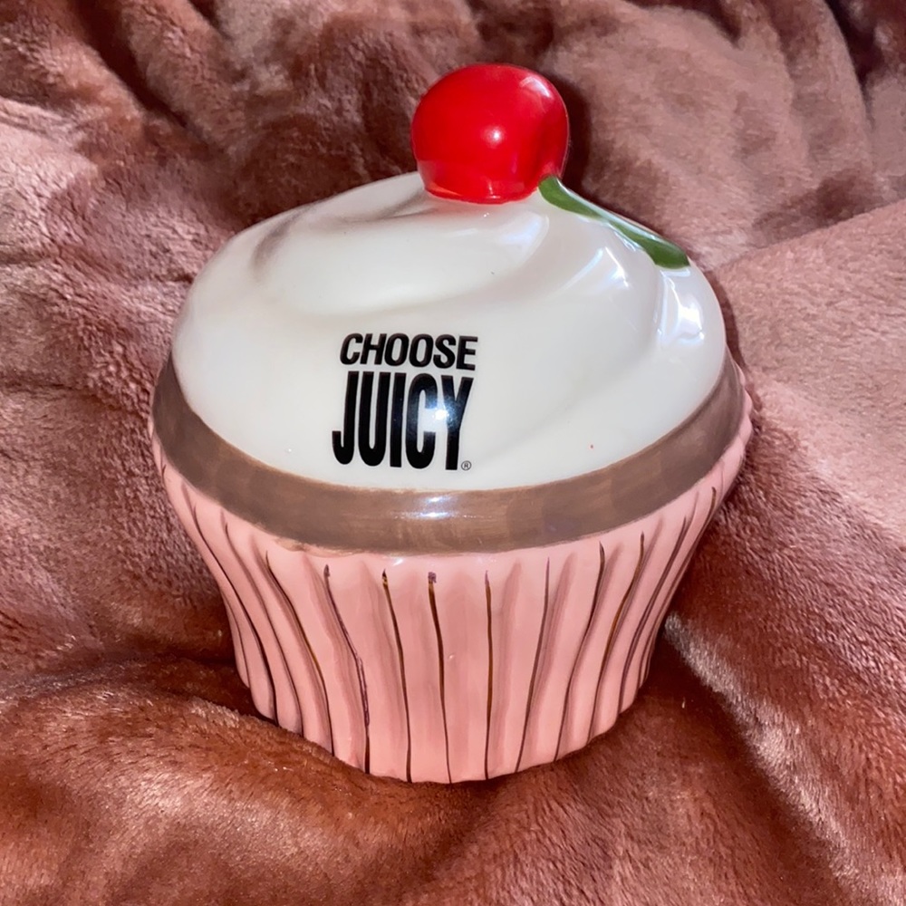 COPY - Vintage Juicy Couture Cup Cake Piggy Bank